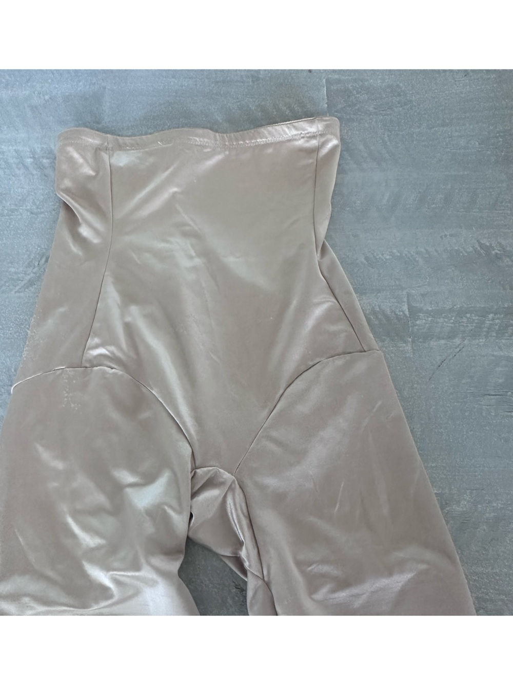 Cupid Beige High Waisted Tummy Control Shapewear Shorts Style 5519 Size 2XL